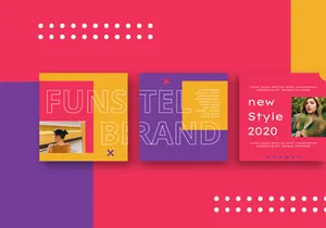 Funstel Puzzle Instagram Feed Template