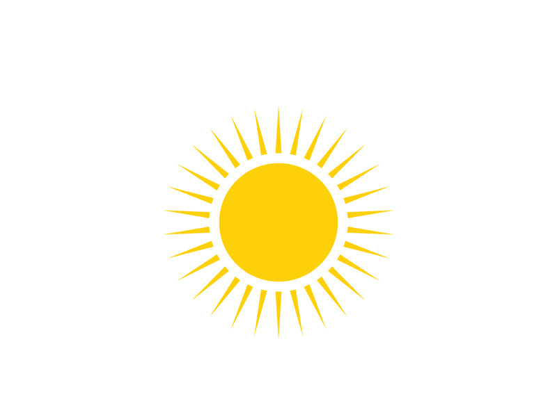 Sun Vector illustration Icon