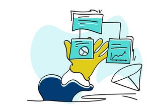 Investment Business flat Illustration
