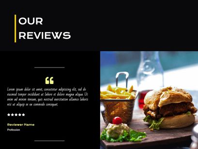 Jtheme-Food Simple Modern Bootstrap Landing Page Template