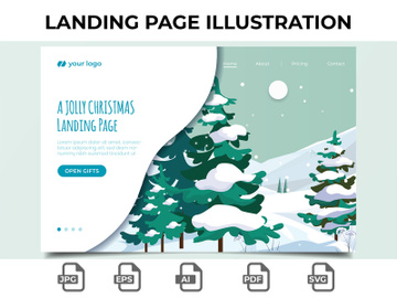 Landing Page Illustration 09 preview picture
