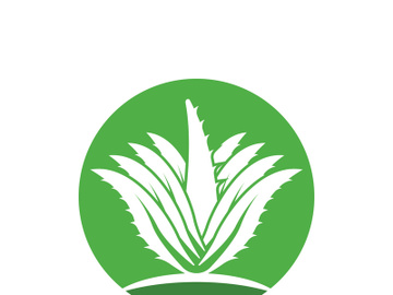 Aloe Vera logo icon design symbol beauty skin care preview picture