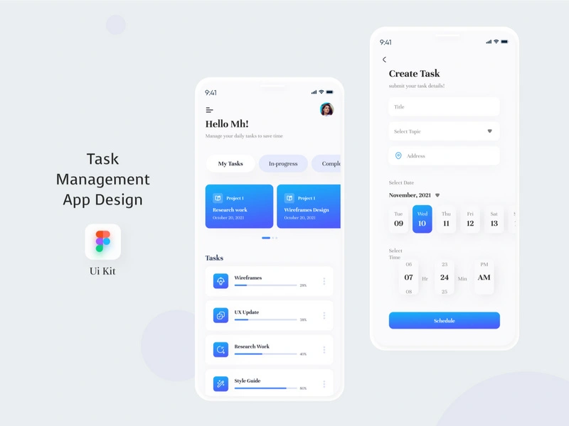 Task Management App Design by SHAH RUKH KHAN ~ EpicPxls