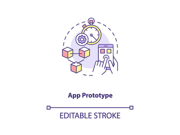 App prototype concept icon preview picture