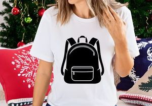 Classic Backpack Design with a Rounded Front Pocket and Adjustable Straps, Perfect for School, Hiking, or Daily Commuting. Simple Vector Icon.