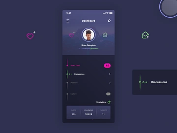 仪表板用户资料(Dashboard User Profile)