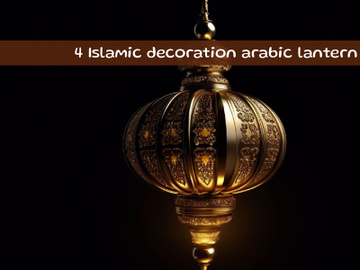 Islamic decoration arabic lantern preview picture