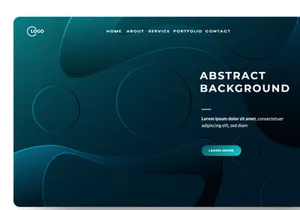 Abstract background Liquid color dark minimal design. Fluid vector gradient design for web development, banner