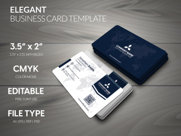 Elegant Corporate Business Card preview picture