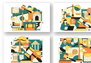 10 Law Firm Services Illustration