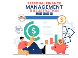 9 Personal Finance Management Illustration preview picture