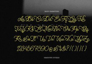 Julethia | Monoline Script Font