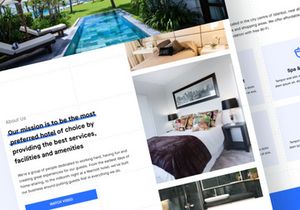Dormir - Luxury Hotel Booking Landing Page