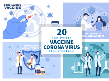 0 Coronavirus Vaccination Vector preview picture