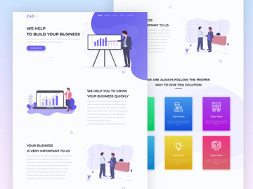 Business Marketing Landing Page preview picture