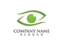 Eye Care vector logo design