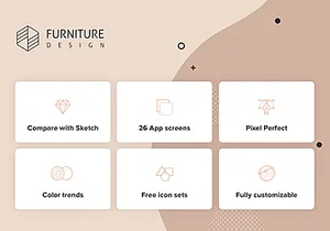 Furniture Design UI Kit