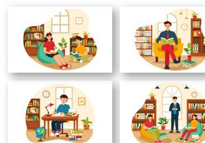 9 Education and Books Illustration