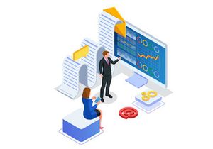 Set of Marketing Strategy Illustration V2
