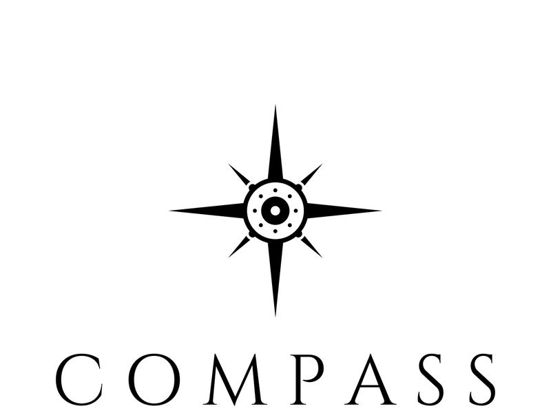 compass icon isolated on background.modern flat compass pictogram,business,marketing,internet concept.trendy simple vector symbol for websitedesign or button to mobile app.logo illustration.