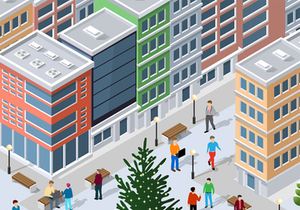 The city's lifestyle scene set