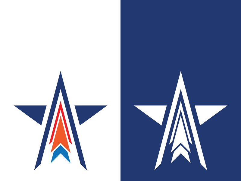 Star icon template vector illustration design