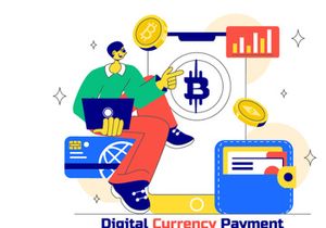 10 Digital Currency Payment Illustration