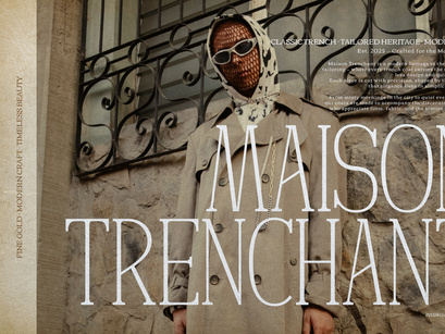 Bratan Safioor | Modern Display Serif