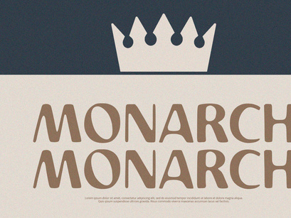Monk - Display Font