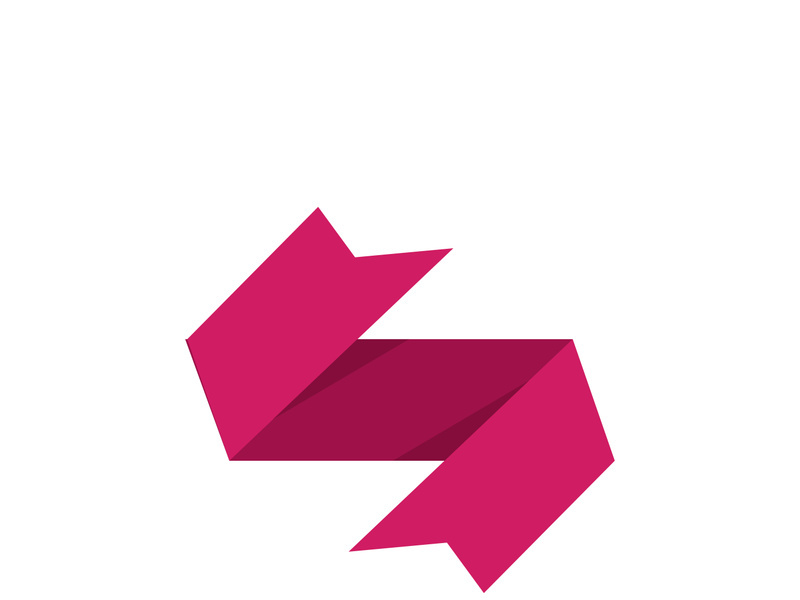 Ribbons Tags Logo Vector Symbol