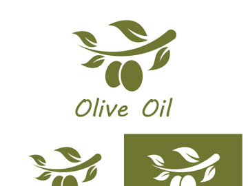 Olive fruit logo design. preview picture