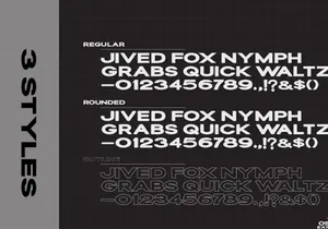 Oscan Expanded - Display Sans Serif Font