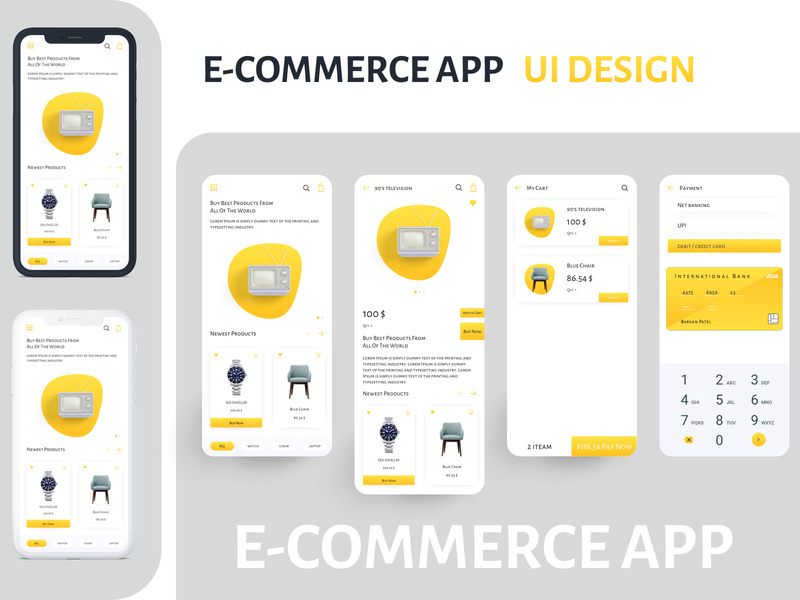 E-Commerce App UI KIT
