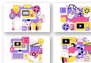 10 Video Editor Program Illustration