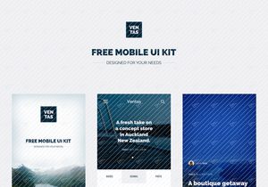 Ventas – Free Mobile UI Kit