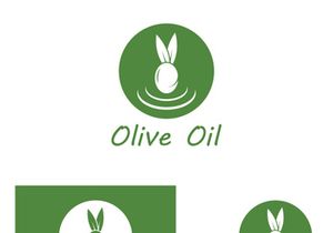 Olive fruit logo design.