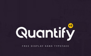 Quantify v2 Free Typeface