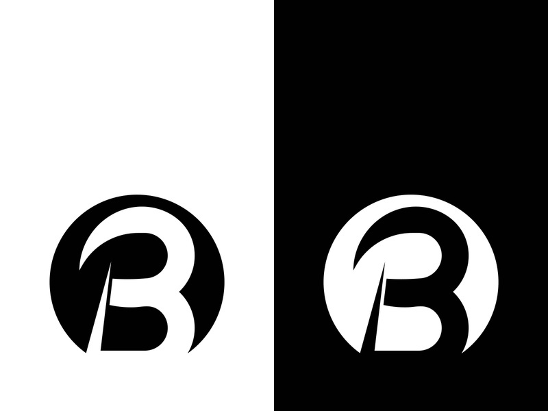 B letter logo template vector illustration