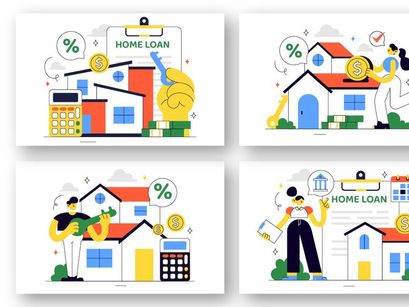 10 Home Loan Illustration