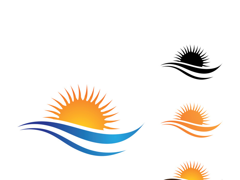 Sun Vector illustration Icon