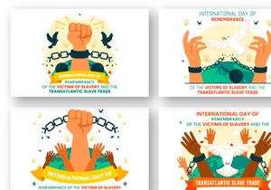 12 Remembrance of the Victims of Slavery and Slave Trade Illustration