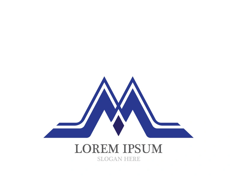 M Logo Template vector illustration design