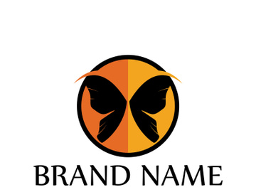 Butterfly logo design preview picture