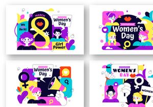 10 International Women's Day Illustration