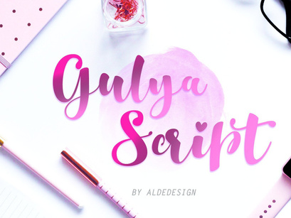 Gulya Script Font Demo