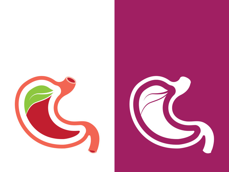 stomach care icon design concept vector illustration