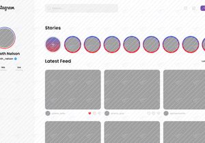 Instagram Desktop Redesign