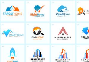 45+ Real Estate Logo Bundle