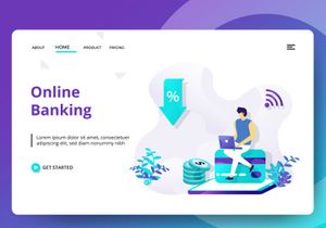 Credit And Loan Landing page template vol 2