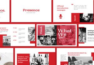 Presence - Keynote Template